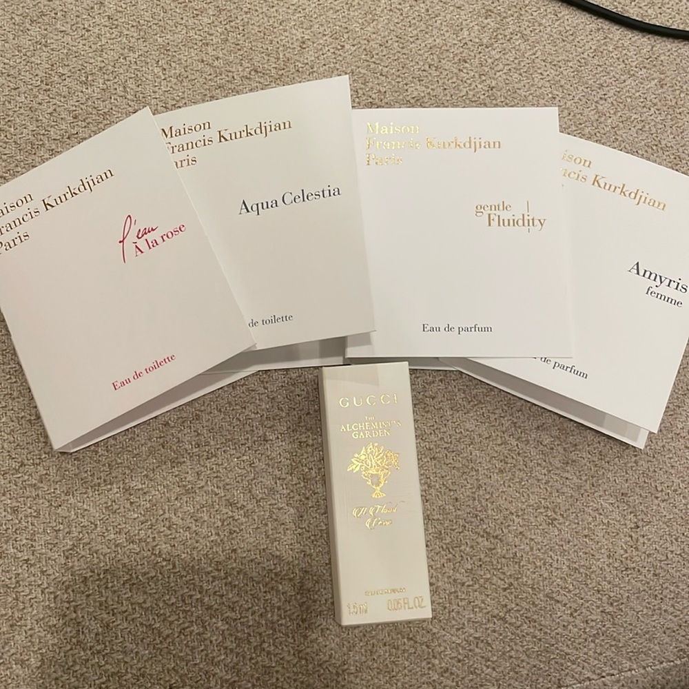 Kurkdjian samples - new